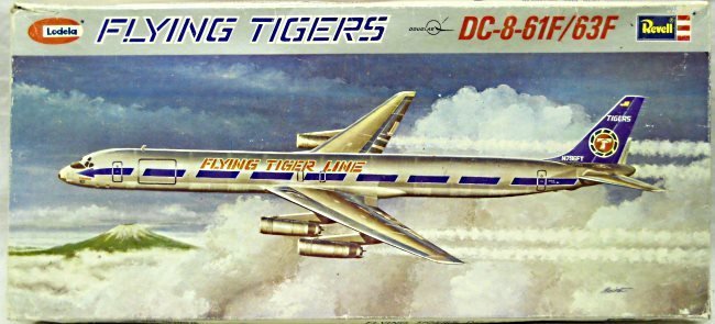 Revell 1/144 Douglas DC-8-61F / DC-8-63F Flying Tigers, H188 plastic model kit